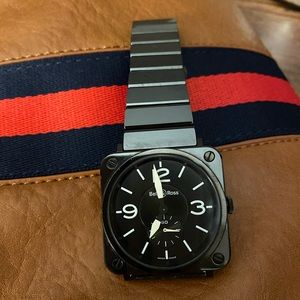 Bell & Ross square mens watch
